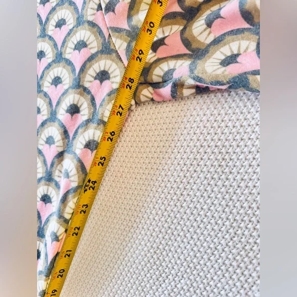 WILDFOX Cream & Pink Hearts Joggers Sweatpants - Picture 10 of 11